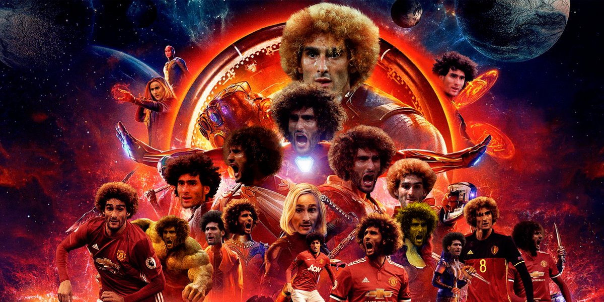 F_Edits's tweet photo. In time, you will know what it's like to lose. To feel so desperately that you're right. Yet to fail all the same. Dread it. Run from it. Destiny still arrives.

#MUFCvAFC @Fellaini #InfinityWar https://t.co/CHVzehpp1f