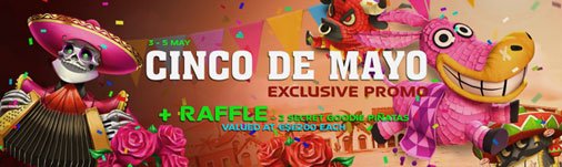igralnice's tweet photo. #Promocije #Next #Casino
~ CINCO DE MAYO ~ Arriba Arriba ツ Čas je za "Cinco de Mayo"! Pridružite se v igralnici Next Casino, tokrat s tematsko promocijo v mehiškem stilu, nabito s Casino bonusi in nagradami. Promocija Cinco de Mayo ~ [ 3-5. maj 2018 ]
https://t.co/zNkbDvs1z3 https://t.co/wlAj062eSG