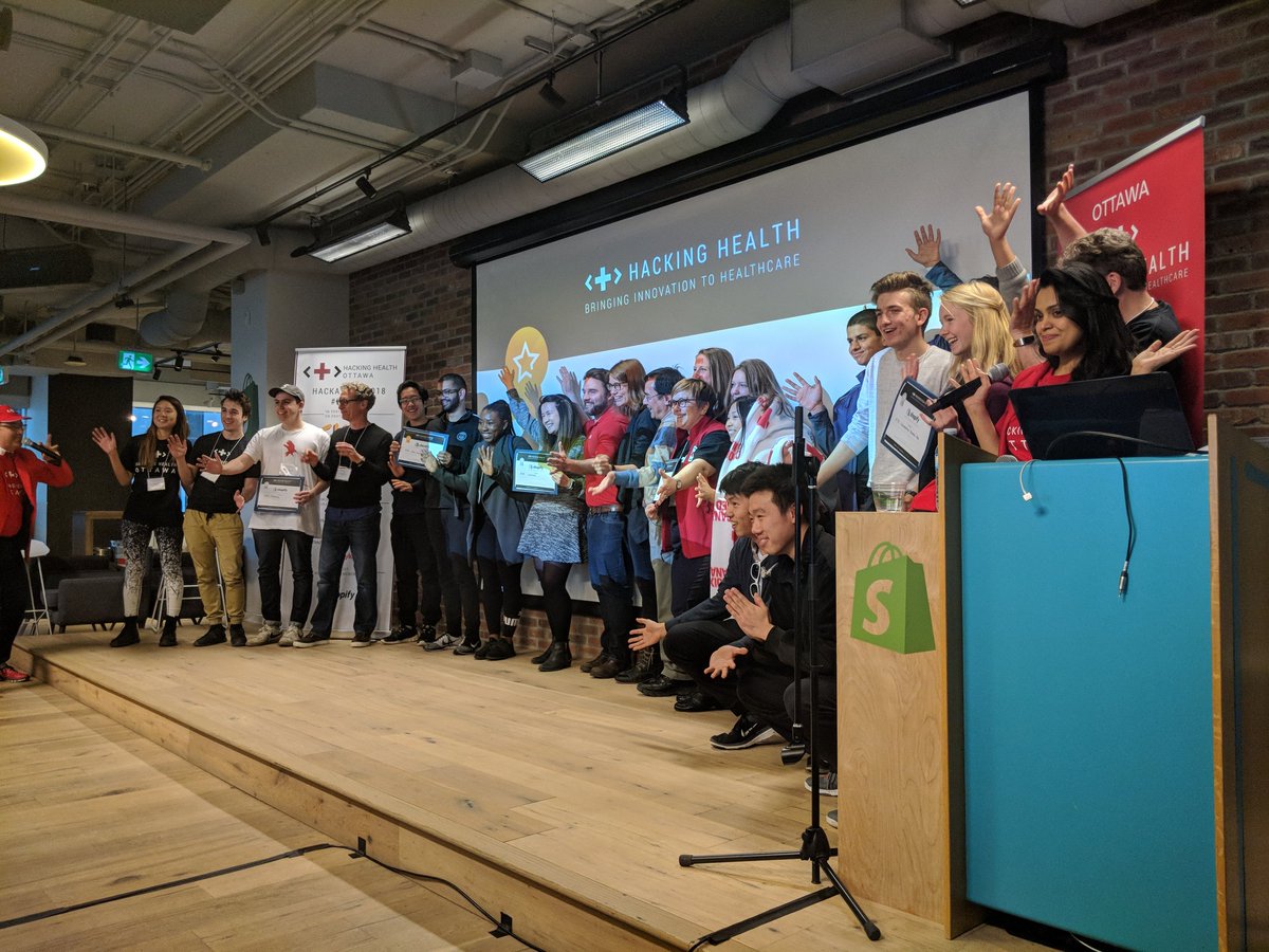 HHOttawa's tweet photo. Congrats to our winners of the 3 month mentorship program from @Shopify!

#HIP613 https://t.co/oWHkHT7e3U