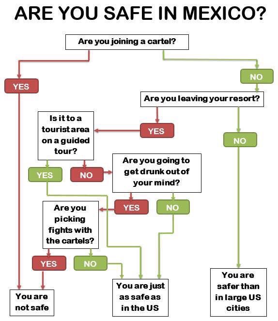 Daily folks ask us, “Is Mexico safe?” Our response is always, “VERY SAFE!” This graph sums it up.
・・・
#beachlife #travelgram #besmart #louthedoberman