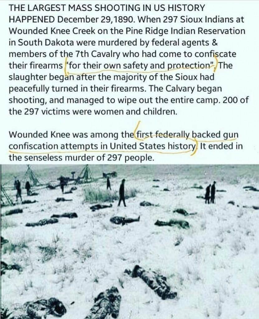 Wounded Knee The Burning Platform