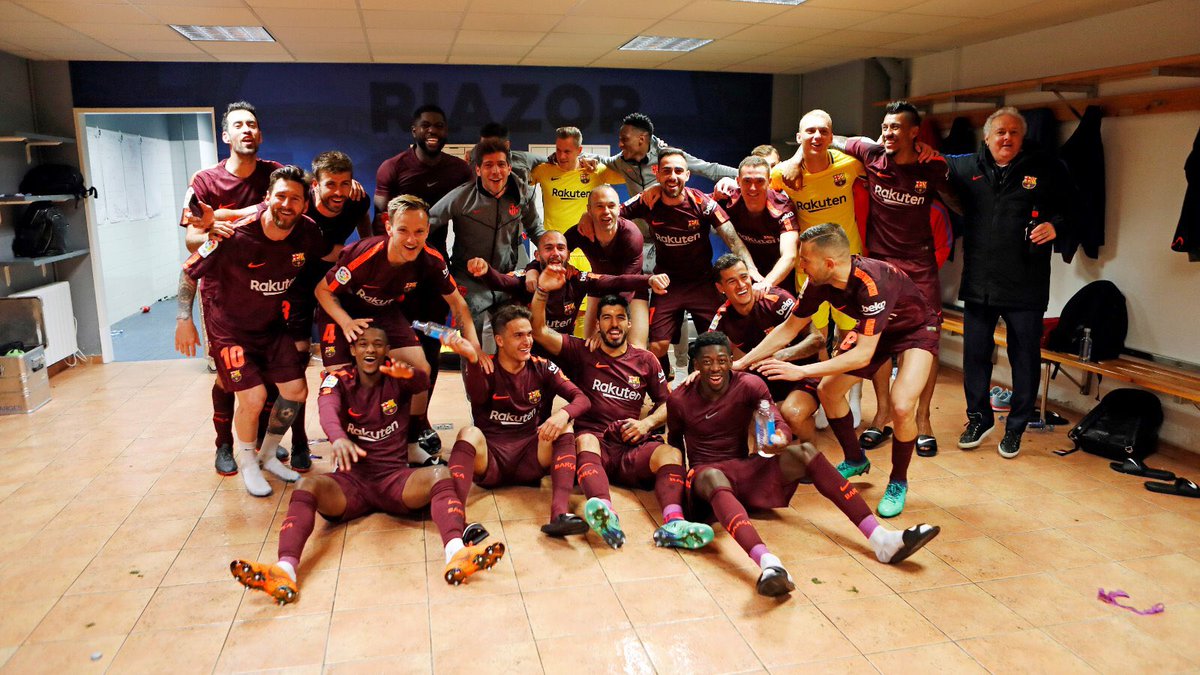 Campeones!! 🔵🔴
#7heChamp10ns #ForçaBarça