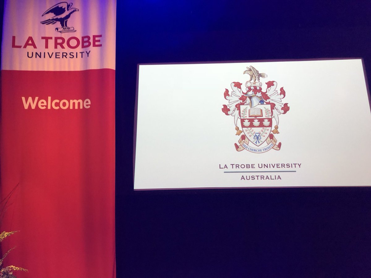 Storellirosa's tweet photo. Privileged to be guest speaker at La Trobe University graduation in Mildura _ regional universities vital for our country! #latrobe https://t.co/CMNMzjsPzu