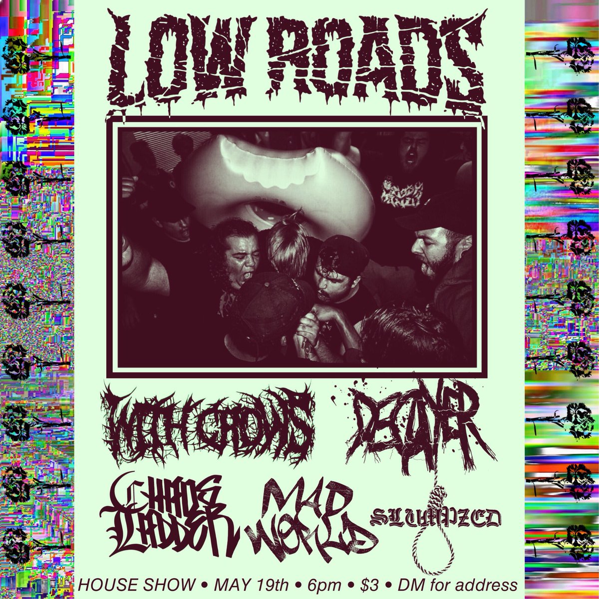 ringowatermanx's tweet photo. BANGER 
#lowroads #withcrows #decayer #chaosladder #madworld #slumpzed 
#hardcore #metalcore #deathcore #beatdown #arizona https://t.co/EnNH0JK6DV