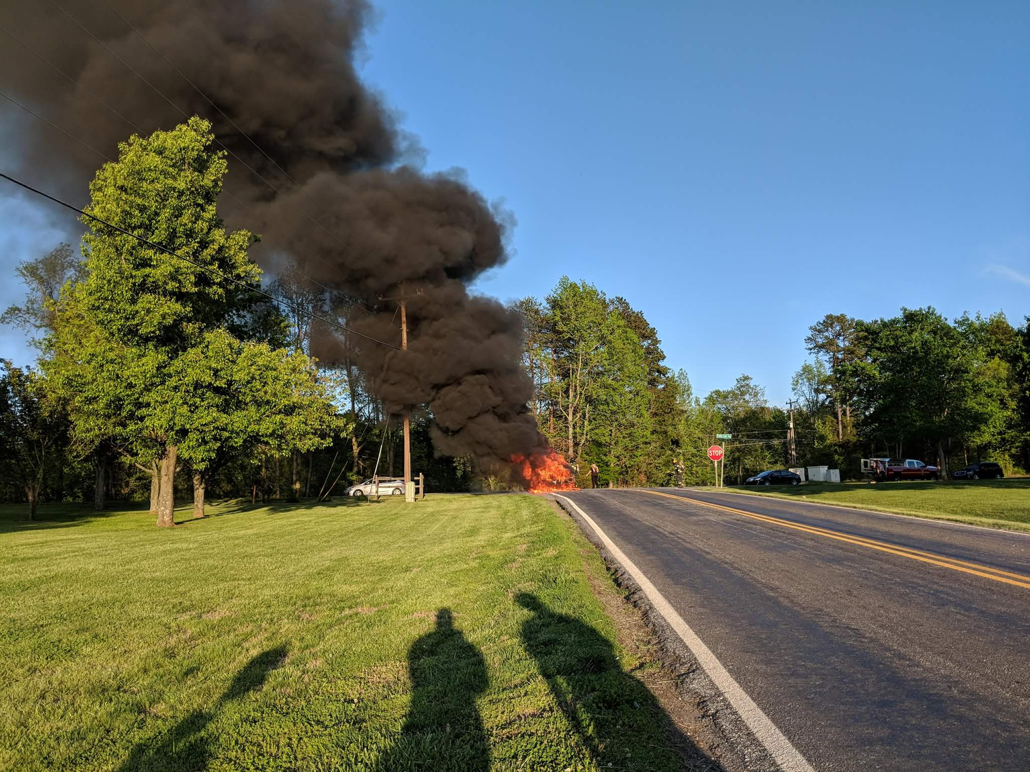 Iredell Firewire on Twitter "South Iredell Vehicle Fire Johnson