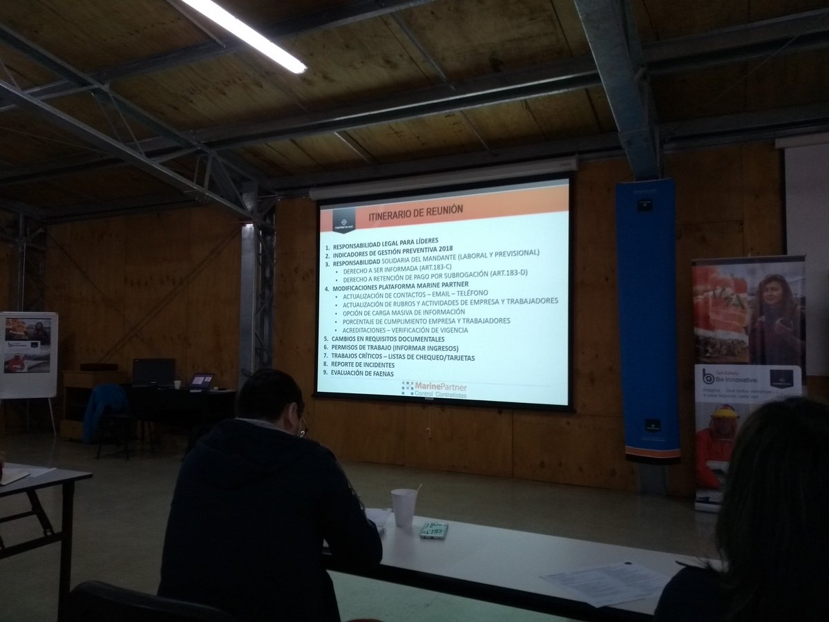 INSPAK_EIRL's tweet photo. Participamos, invitación capacitación, “Mejoras plataforma digital #MarinePartner acreditación y gestión de contratistas” de cargo de Esteban Fuentes Jopia, Occupational Health and Safety Manager, #MarineHarvet Chile #PuertoMontt
@AQUASocial @SalmonChileAG #servicio #ingeniería https://t.co/QGHSuTWaME