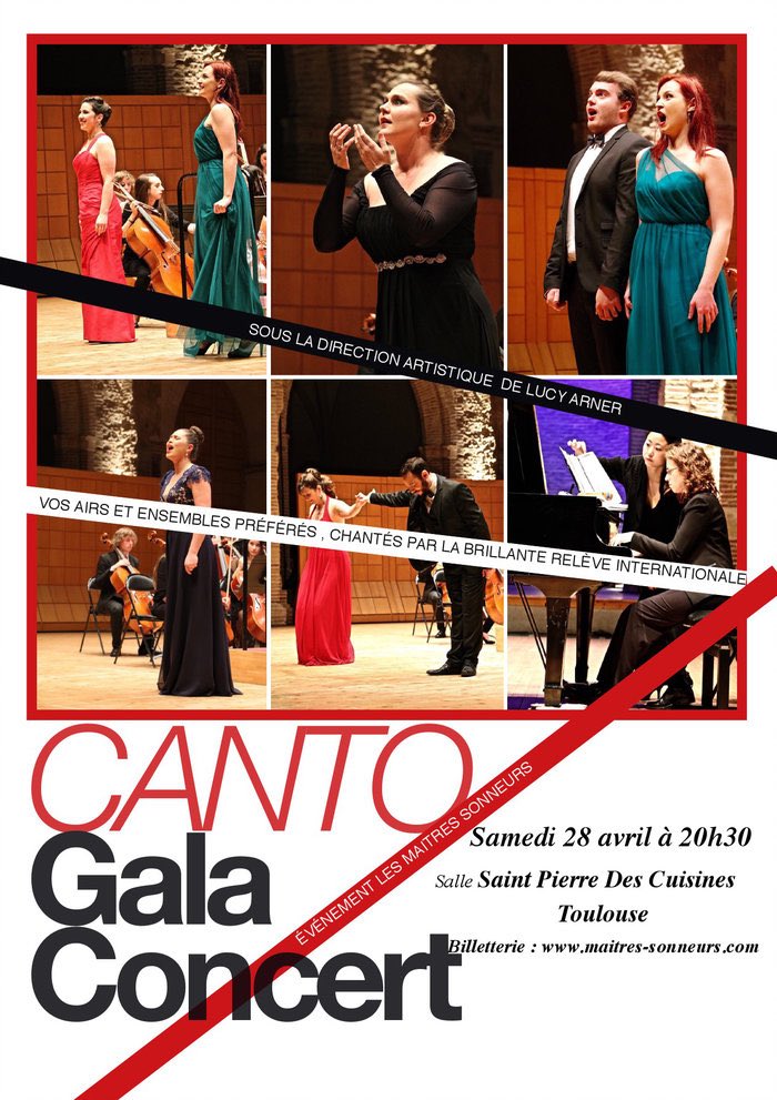 CantoPrograms's tweet image. Saturday at 8:30 pm, our final concert for Canto-Toulouse 2018! Selections from opera, operetta and musical theater. Special performances by guest faculty Emily Pulley.