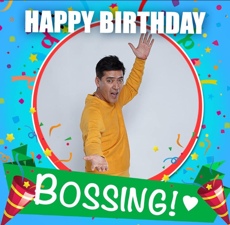 On behalf of Happy Birthday Bossing Vic Sotto! 