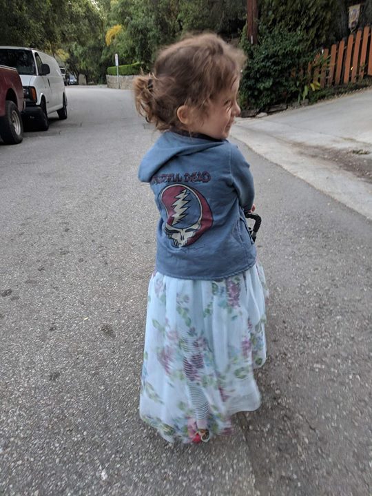 GratefulDead's tweet photo. 🎶 She wore scarlet begonias tucked into her curls,
I knew right away she was not like other girls, other girls. 🎶
#nextgenheads #thelittleones https://t.co/EAIU73uMNH