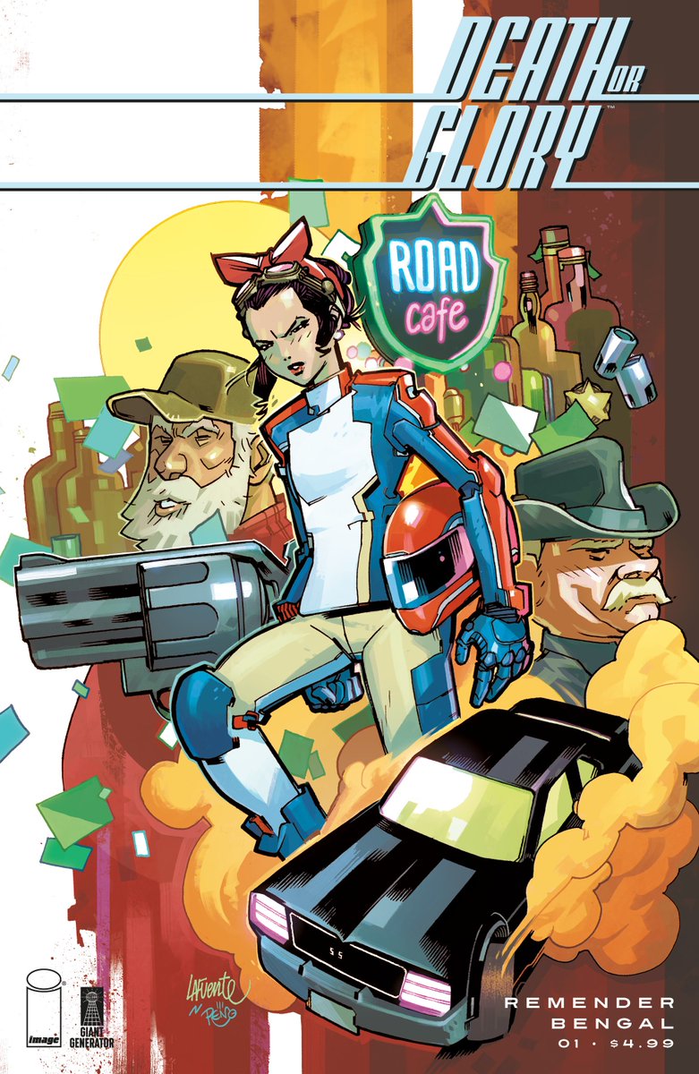 SFCTweets's tweet photo. Sometimes when a comic book store loves a comic so much, magical things happen and you end up with an exclusive cover by @srDAVIDLAFUENTE . That's exactly what happened with @Remender and @bengal_art's Death or Glory. https://t.co/LWqIEgz29Y