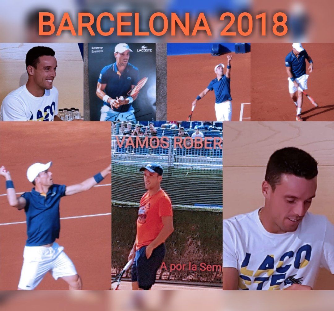 BautistaAgutFan's tweet photo. Buen torneo en #BCNOpenBS , a seguir con esas buenas sensaciones en la gira de tierra!! 💪🎾💪 #VamosRober #TeamBautista #CondedeGodó #Barcelona #Tenid #Tennis https://t.co/aOKkOo8r2j