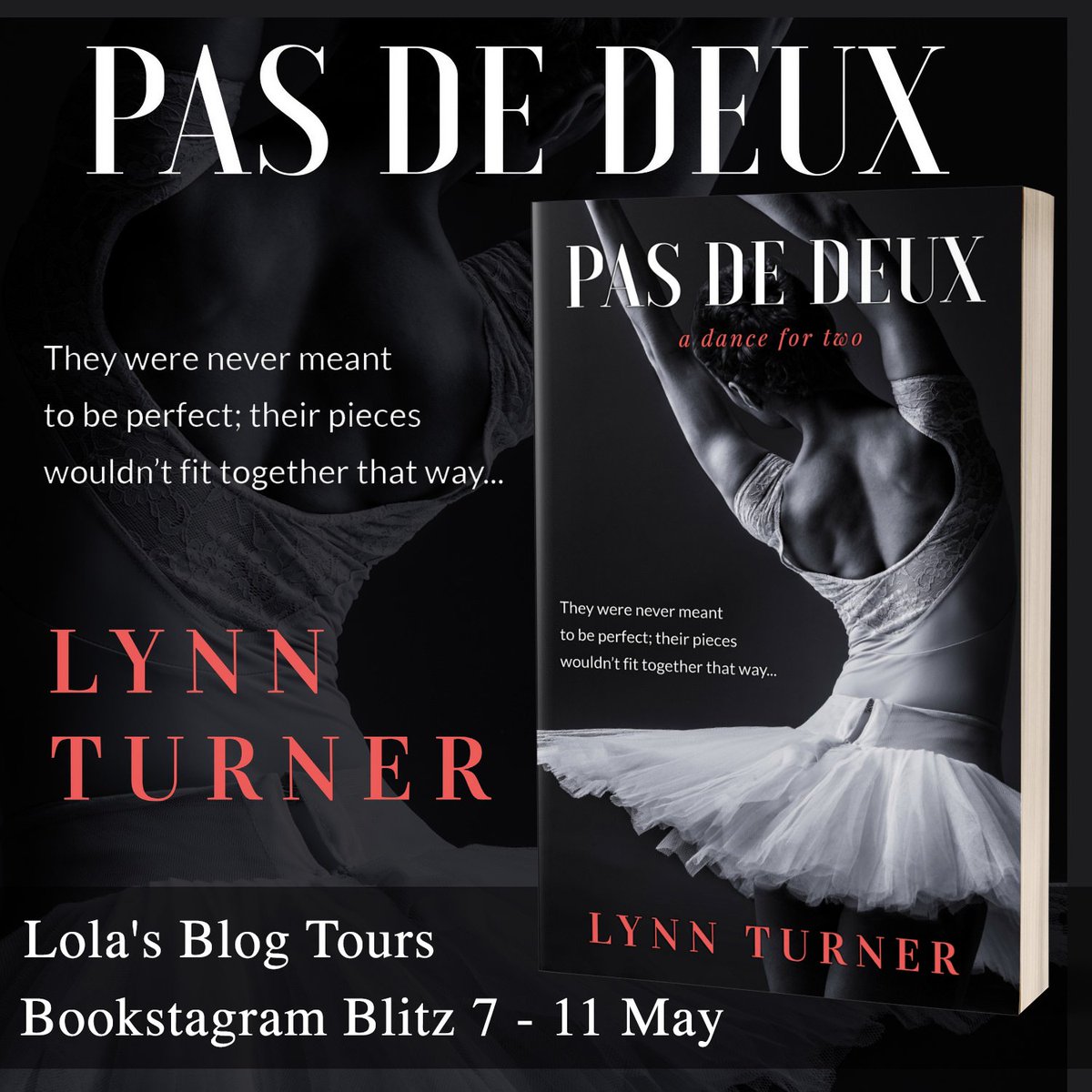 lolasblogtours's tweet photo. Check out the tour banner for the #bookstagram blitz for Pas De Deux by @Lynn_Writes! You can sign-up for the tour here: https://t.co/kiiH3ZKL86 https://t.co/Sodw2BWBye