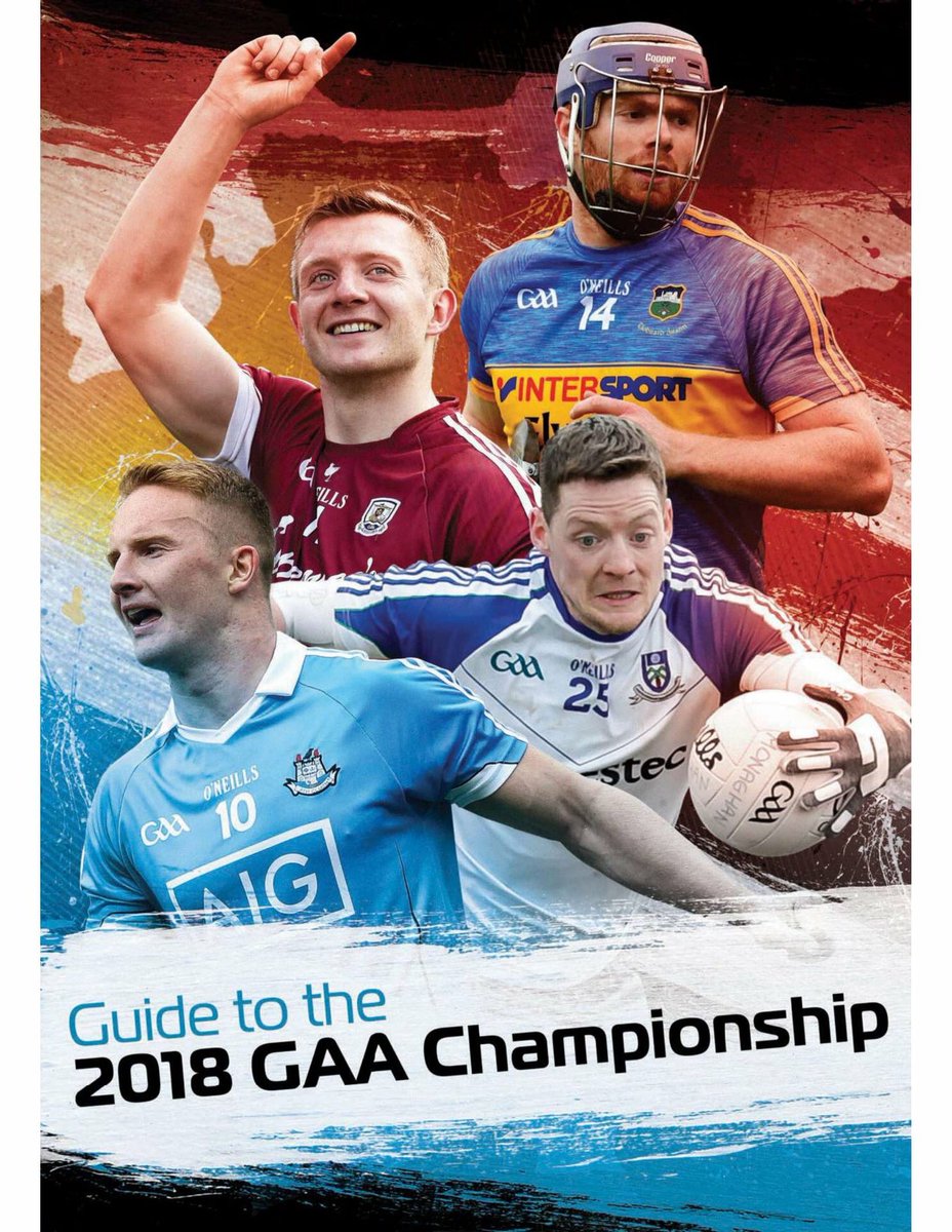 ContentHubIrl's tweet photo. In this wend’s @sundaybusiness pick up your free copy of the Guide to the GAA Championship 2018. The guide contains a pullout wall chart, interviews and pen-pictures of the star players to look out for this year, plus much more.  #Design #Print #GAA #IFPMedia https://t.co/TedwzxJj6U