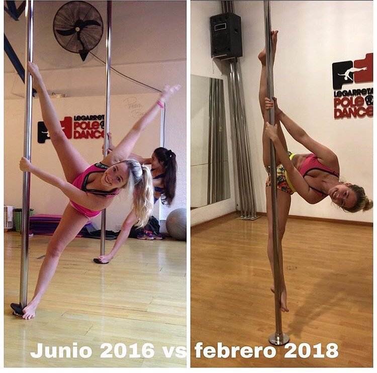 I love #PoleProgress pics! Don’t you? #PoleDancer