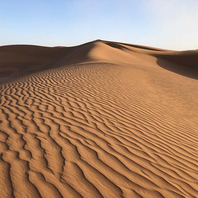 In the Sahara. I think I breathed in half of it. ift.tt/2FnQmQu