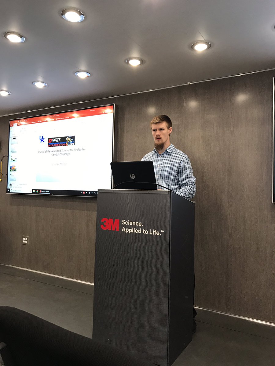 Anssi Saari "Profile of Demands and Training for Firefighter Combat Challenge" #research #firefighters #fitness #health #FDIC2018 #Firefit #FirstResponders