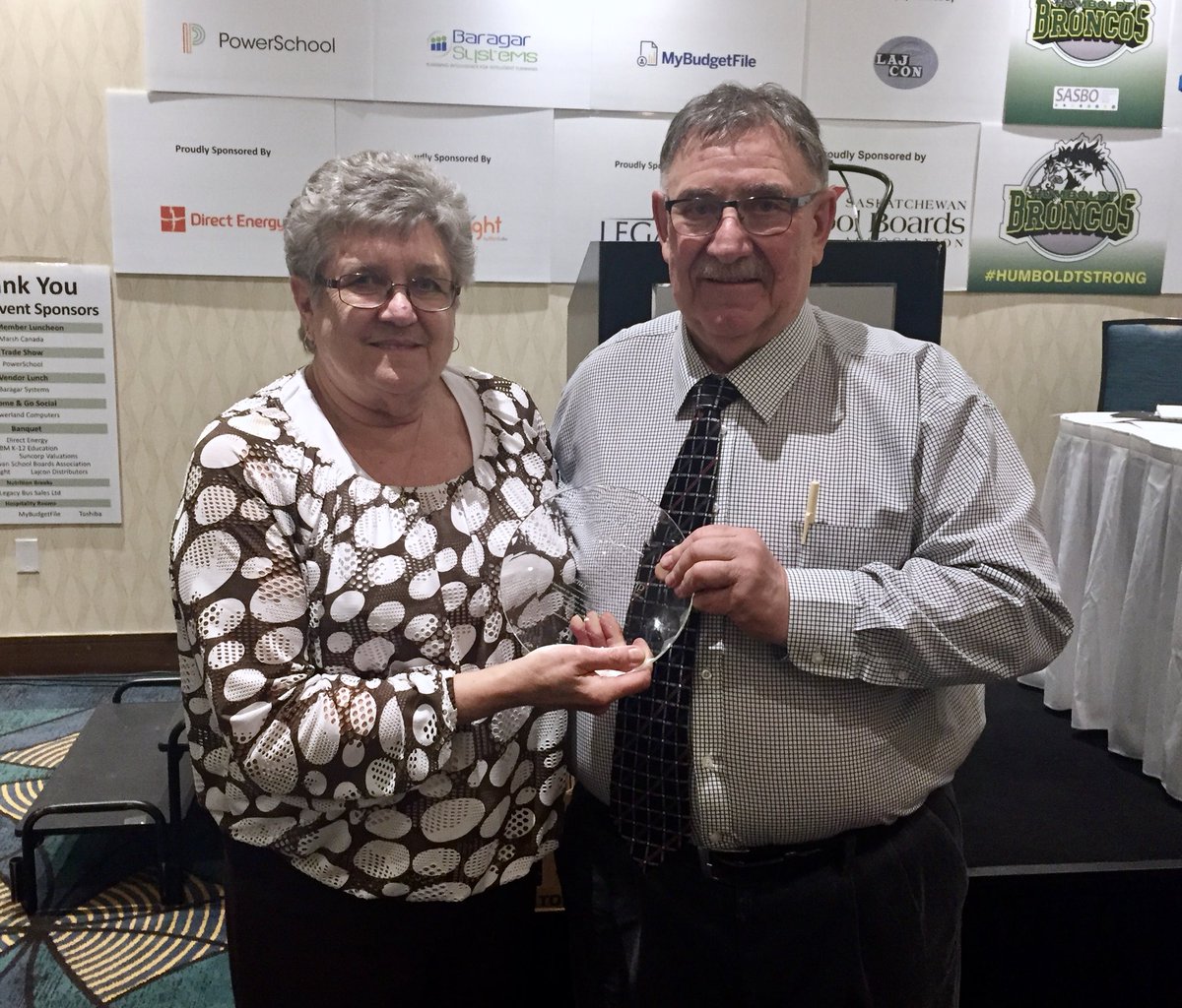 Congratulations to Florence Halldorson for receiving the SASBO Lifetime Membership!