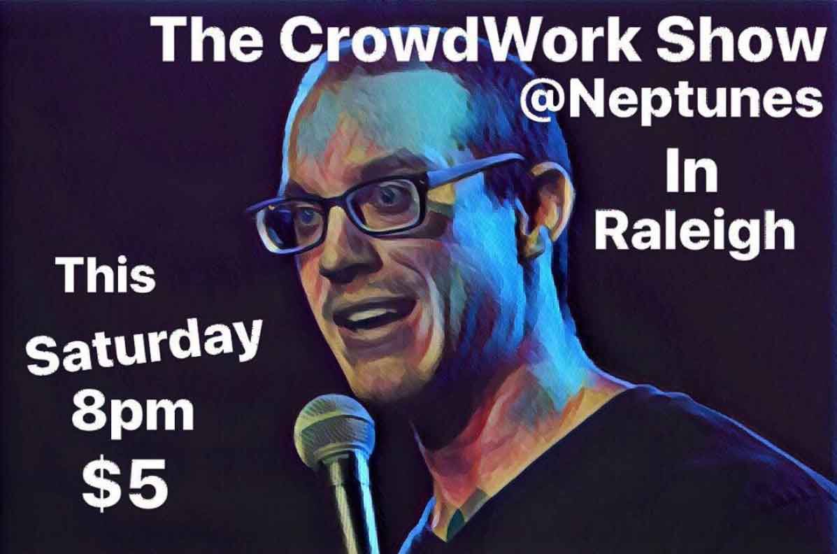 DanglingLoafer's tweet photo. It’s tomorrow (Sat.) @NeptunesParlour ! Watch @RyanPHiggins make genius stuff up on the spot! Also @DeJahzh and @open_micah ! Doors 7pm! https://t.co/2LP8huXk7Q