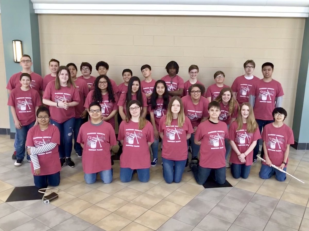 DCMSband's tweet image. WCPS Middle School Honors Band. @DCMSband @HMMSband @SWMS_Band @WEMSBands @WarrenCoSchools