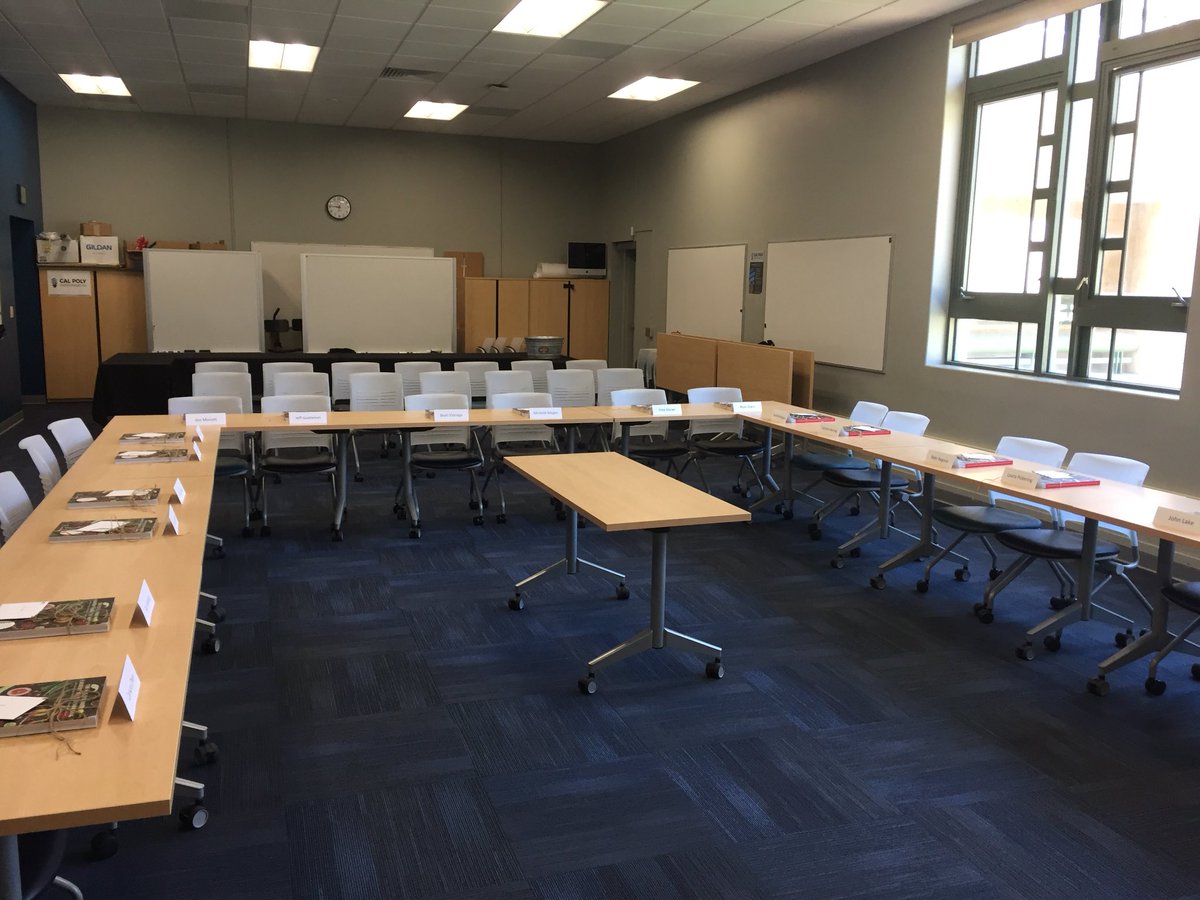 TomKatona's tweet photo. The calm before the storm. @CalPolyCIE #innovationquest 2018. https://t.co/hBu8xJojLV