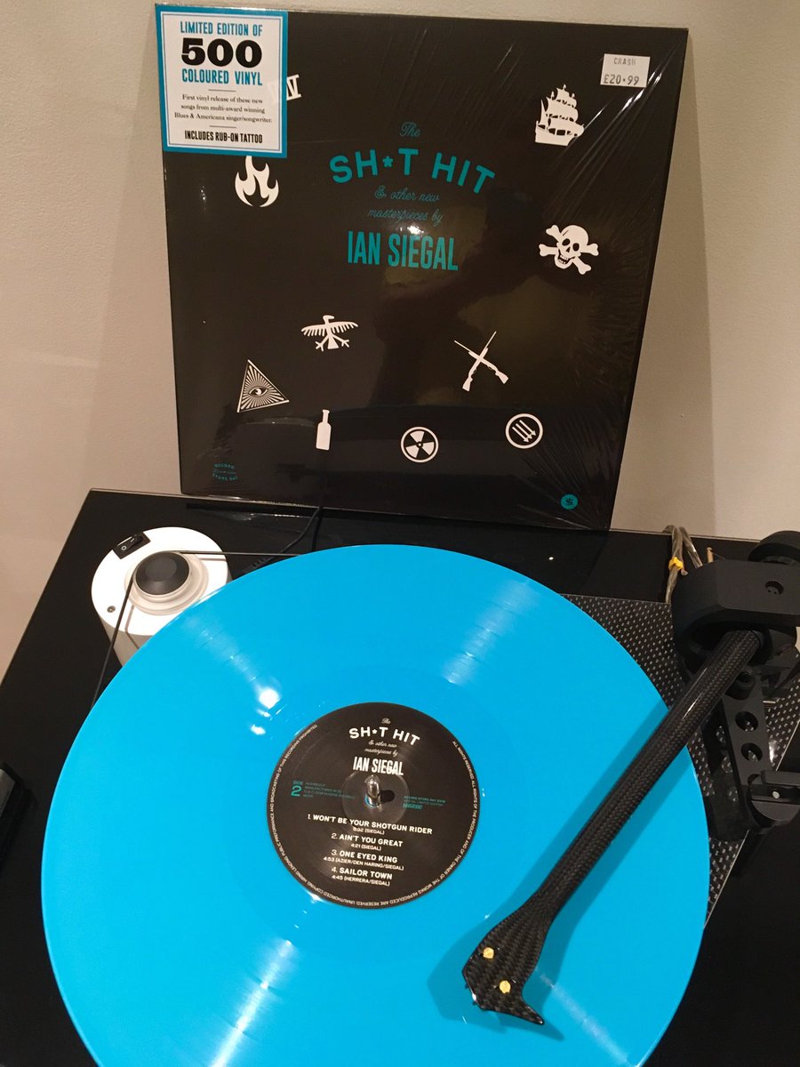 Awesome release <a href="/IanSiegal/">Ian Siegal</a> from <a href="/RSDUK/">Record Store Day UK</a> can’t stop playing it. Great purchase from <a href="/Crash_Records/">Crash Records</a> last Saturday. 1 of 500 😀 in the world. #RSD2018 #rsd18