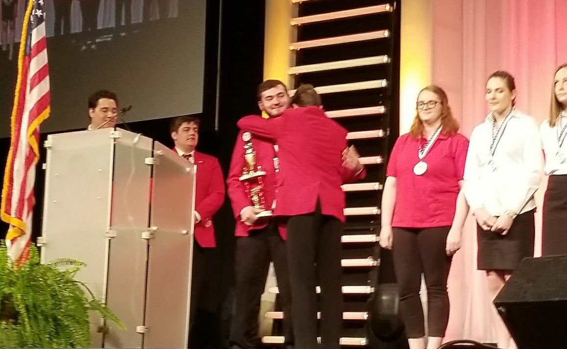 Thankful for these opportunities with my best friend. No better way to end our competitive careers. State Runners-Up and headed to Nationals!