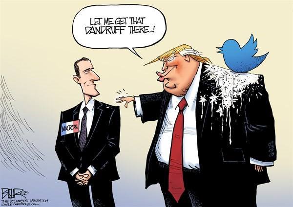 FredericArnould's tweet photo. #dandruffgate
(Par Nate Beeler) https://t.co/ehbTlpEtTt