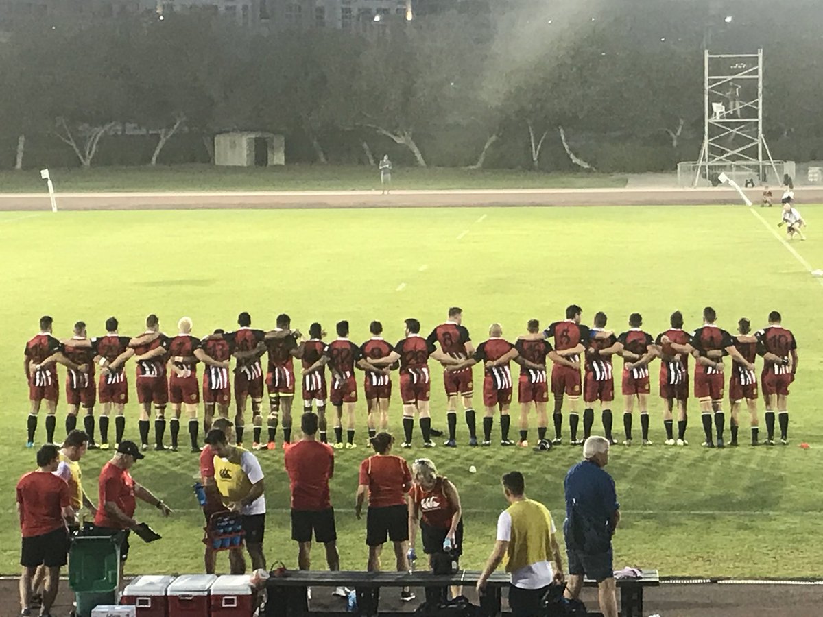Awesome experience today playing for <a href="/uaerugby/">UAE Rugby Federation</a> and to get man of match 🙏 great honor #tackling #warm #dubaiexiles #winners