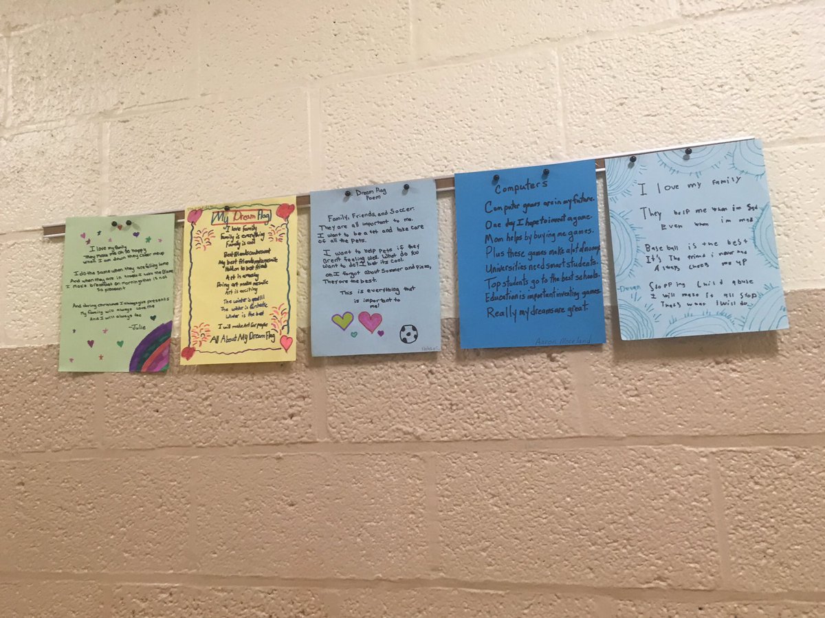 JSHarpster1's tweet photo. #dreamflags on display @chasebcps https://t.co/QguU24S6Xq