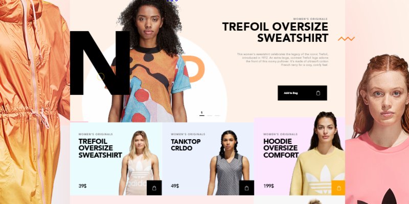 7ninjas's tweet photo. Sneak peek on web app concept for Adidas E-commerce Store made by Marcin, a new designer in 7ninjas. Let us know what you think: https://t.co/BFzZ88gIUd
#adidas #ecommerce #onlineshopping https://t.co/JisyRTSmyX