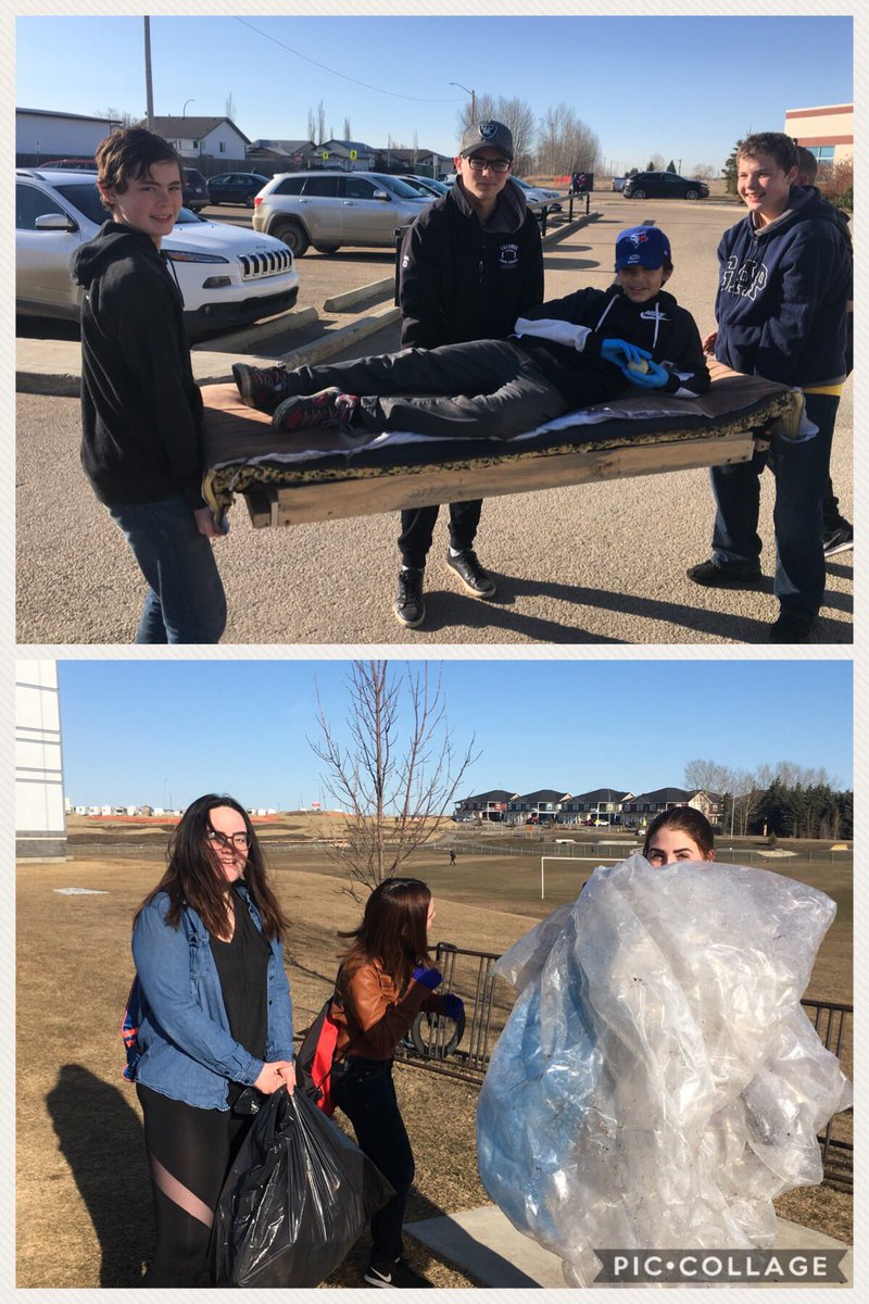 irjcstorm's tweet photo. @IronRidgeJr  phys.ed classes got some extra weight lifting in while spring cleaning in @blackfalds https://t.co/FY2SA6QIal