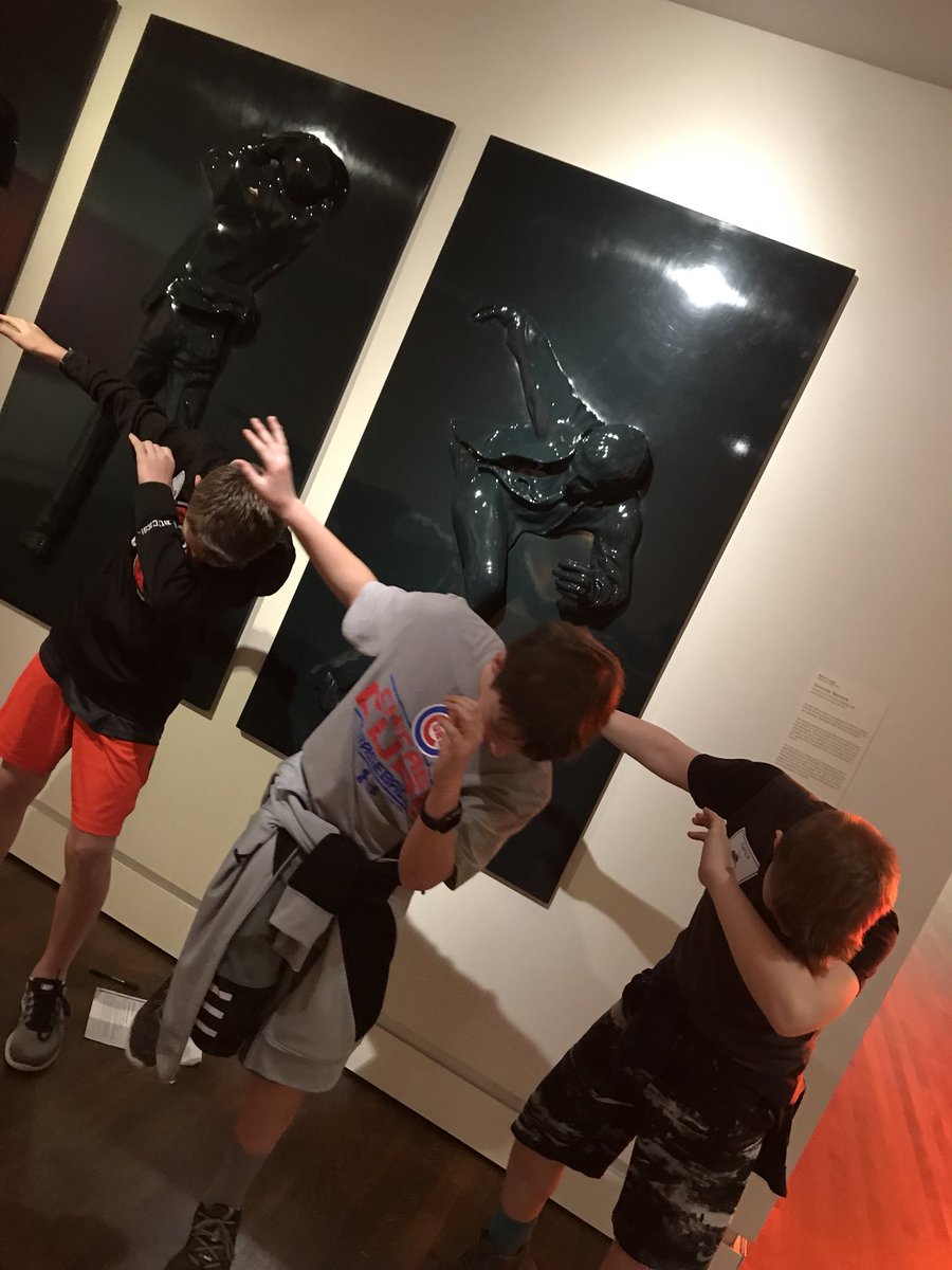 DdsTertel's tweet photo. @ArborHillsJH #Dab with the #art @ToledoMuseum #fun #culture #BestMuseumEver https://t.co/FYN5QKp3Bk