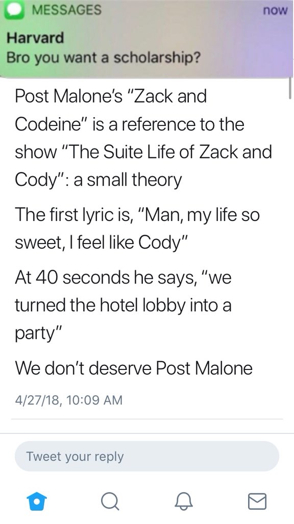 Porter tweet media
