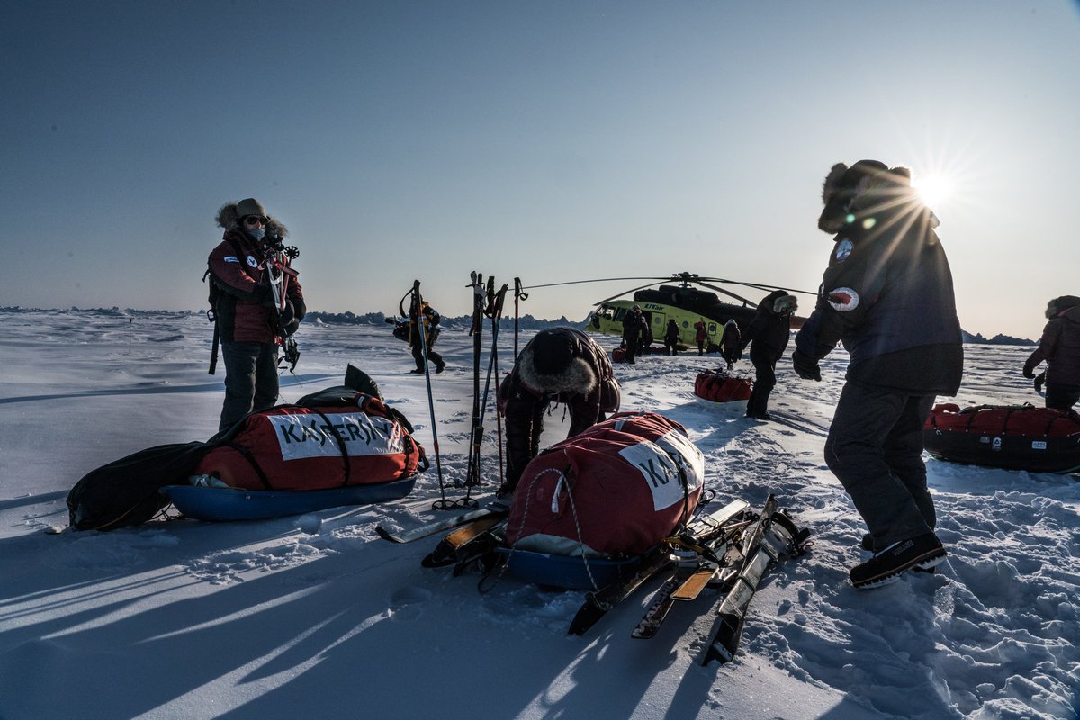 kaspersky's tweet photo. Deployment to the Arctic Circle for the determined women of the Euro Arabian @NorthPole2018 expedition
📸@renan_ozturk
#northpole2018 #KasperskyLab
#WomenEmpowerment https://t.co/SuEKyLmitO