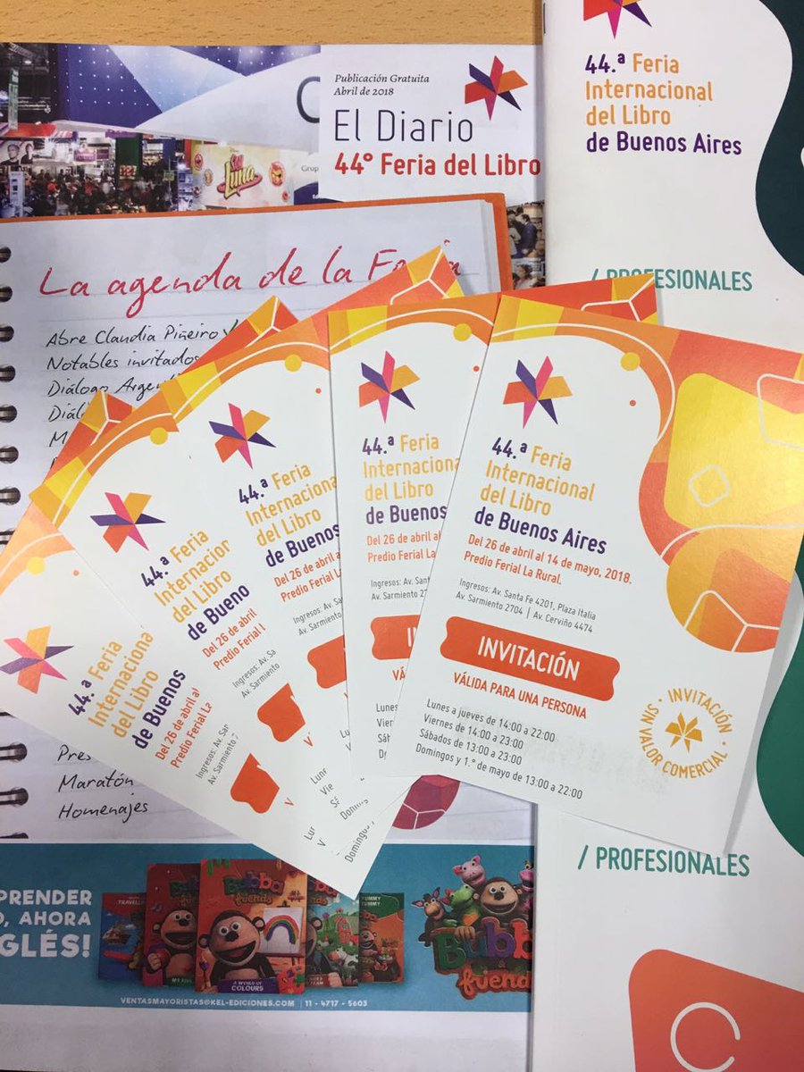ferialibro_ba's tweet photo. ¡SORTEO! Citá este tweet con el hashtag #FANFILBuenosAires contándonos qué es lo que más te gusta de la Feria y por qué. Participá por uno de los 5 pares de entradas para cualquier día de la #FILBuenosAires https://t.co/lx1rlNPDes