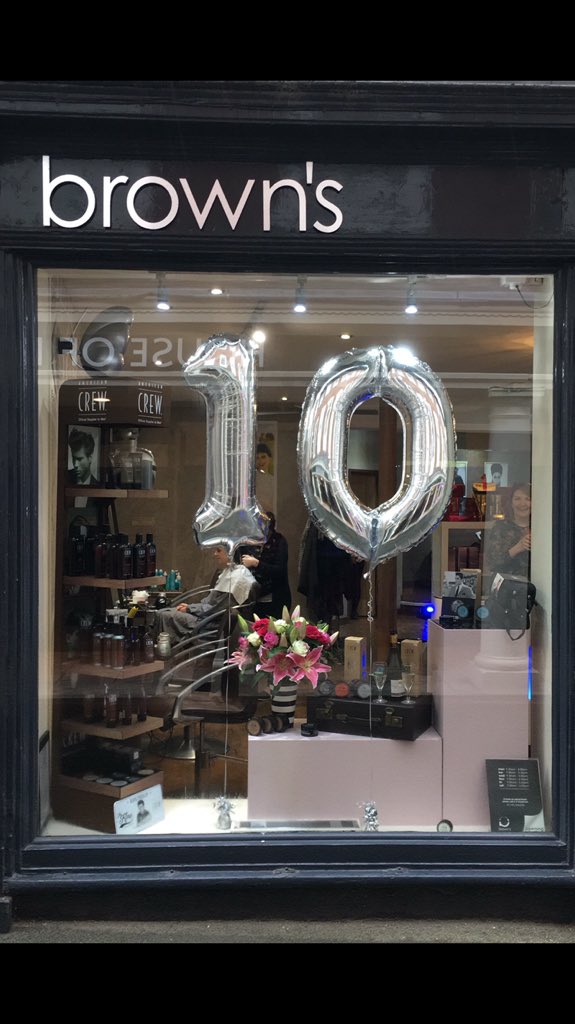 brownsshrews's tweet photo. Celebrating 10 years in Princess Street!🎂🍾🥂 https://t.co/SvGNs3o5dy
