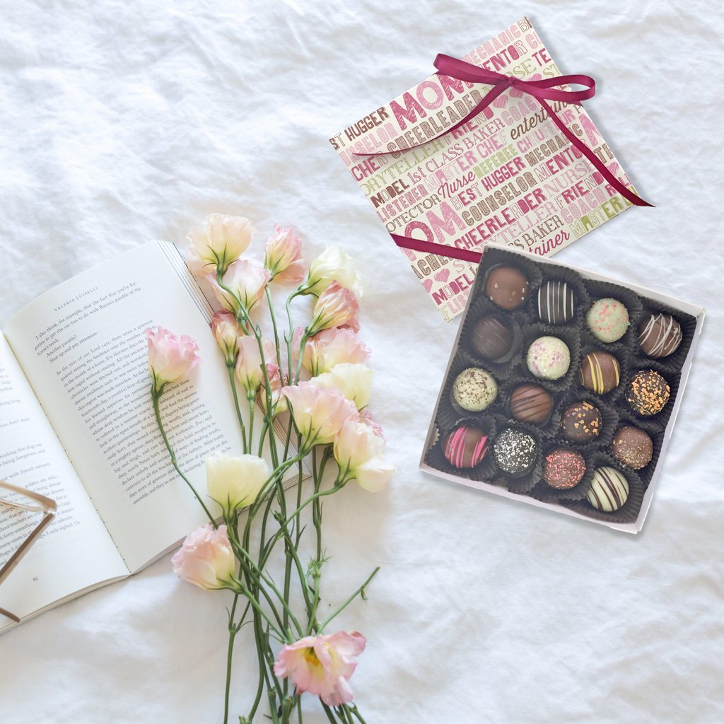 SuzinLChocolate's tweet photo. Mother's Day is around the corner! Give mom the royal treatment with our decadent Chocolate Truffles! https://t.co/oz1jSscQl3