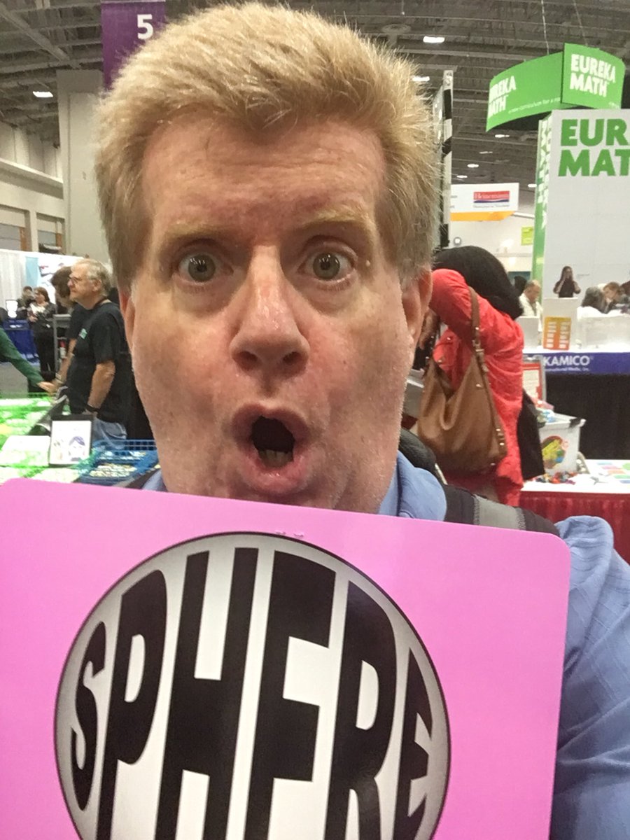 KevinKildea's tweet image. @lsltweets Love the poster...and the spheres! #LoneStarLearning #NCTM2018