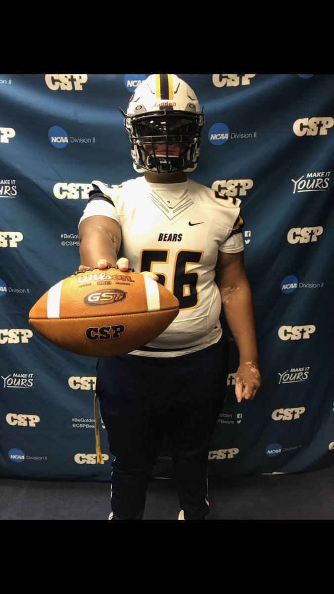WaltNinee's tweet photo. Had a great time at the university of Concordia today! Big thanks to @Concordia_OLine for the invite. Looking forward to coming back soon!! @CSPBearsFB https://t.co/xUNYWIOh2f
