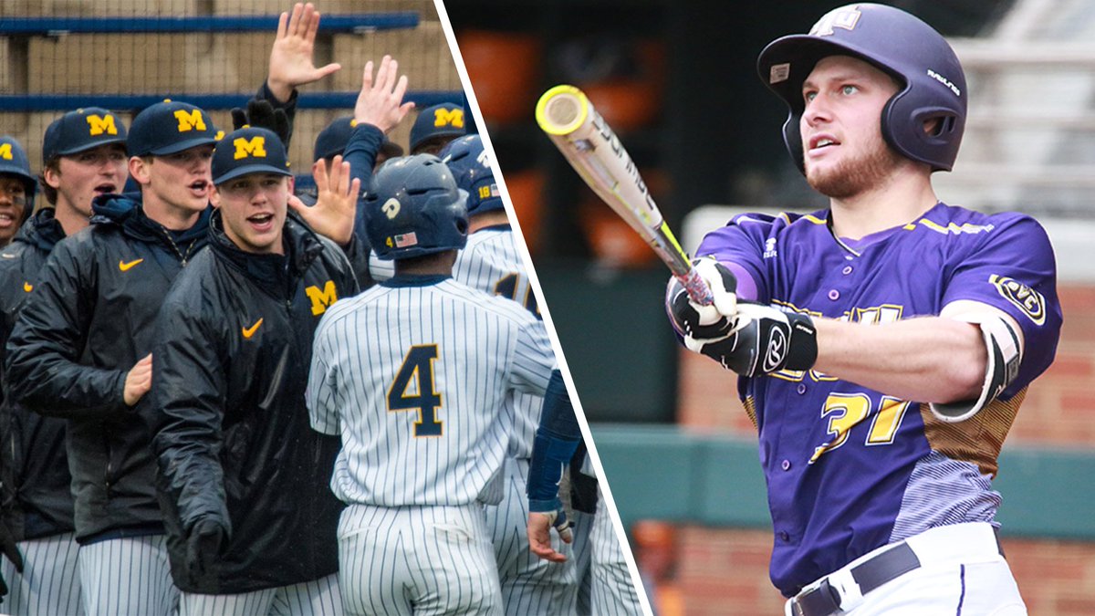 NCAABaseball's tweet photo. Is it too early to talk 3⃣4⃣? 

@TNTech_Baseball, @umichbaseball historic streaks closing in on record: https://t.co/tE3Ooj86np https://t.co/aevNBRA5V9