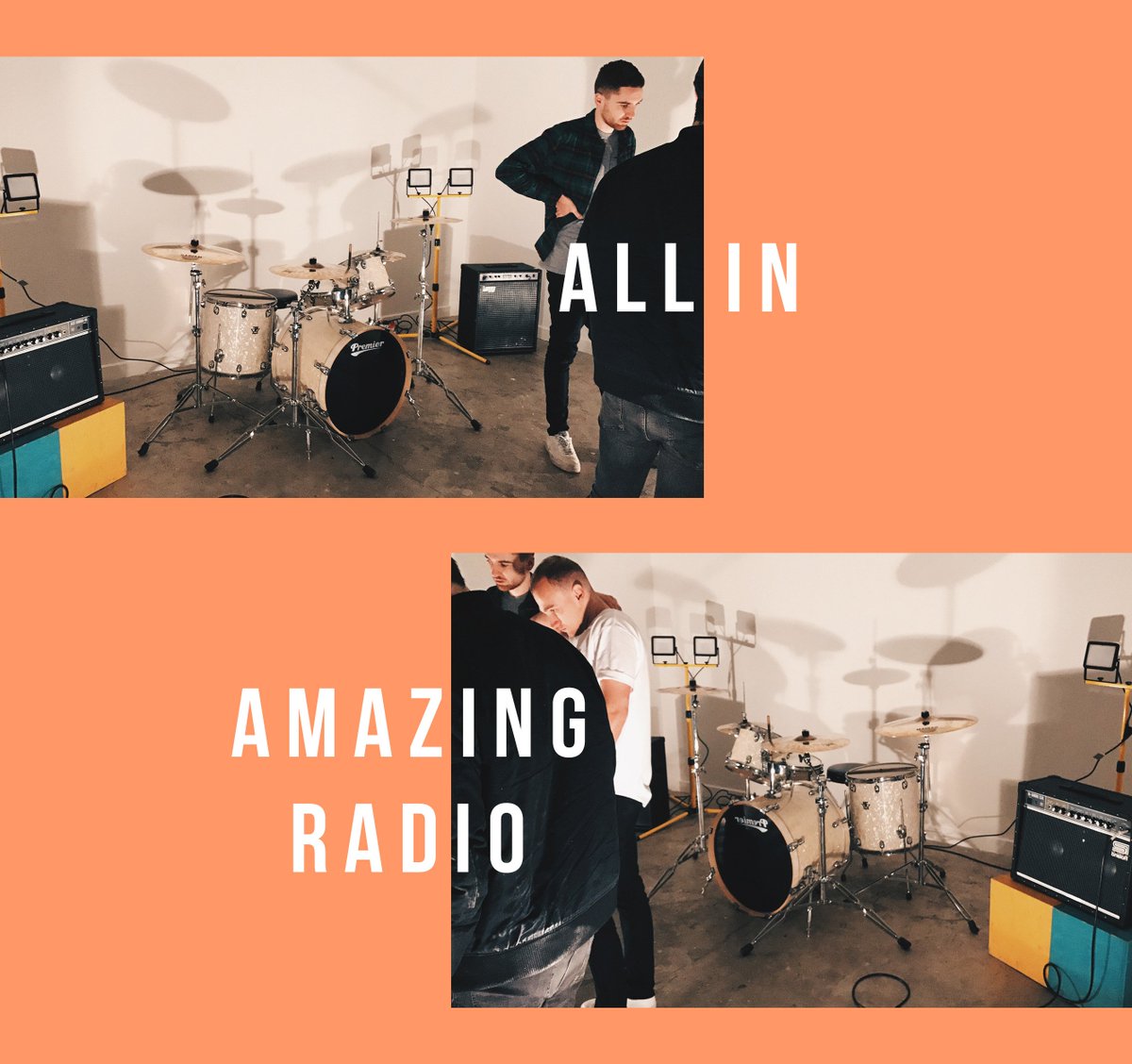 pyramidsband's tweet photo. All In will feature on Jim Gellatly’s @amazingradio show this Sunday 🎧 Listen live from 2pm over at https://t.co/p0Wh7eeHmf @JimGellatly https://t.co/BXv7I3LD3O