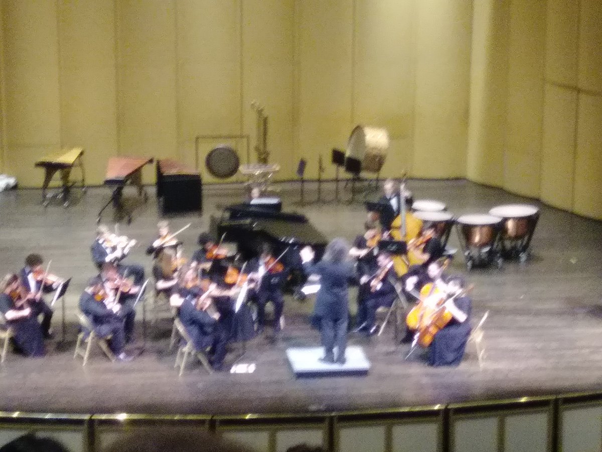 BANDS WERE AWESOME...ORCHESTRA JUST NAILED THE FIRST PIECE!