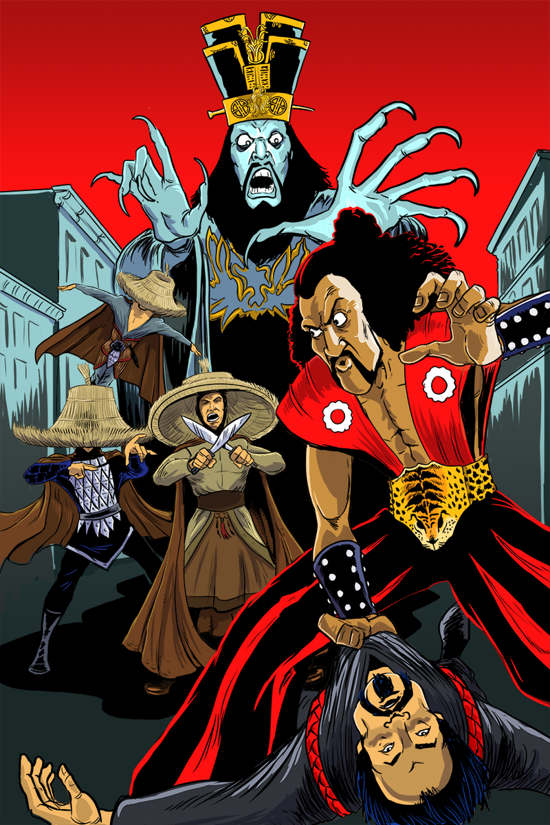 bryankellydraws's tweet photo. Big trouble comes to Harlem #BigTroubleinLittleChina #ShoNuff #LoPan #TheLastDragon https://t.co/ngq0CFFWFK