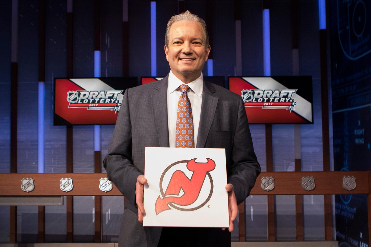 #NHLDraftLottery results for the two years with three drawings:

2017
Draw 1: <a href="/NJDevils/">New Jersey Devils</a> (5th to 1st)
Draw 2: <a href="/NHLFlyers/">x - Philadelphia Flyers</a> (13th to 2nd)
Draw 3: <a href="/DallasStars/">x - Dallas Stars</a> (8th to 3rd)

2016
Draw 1: <a href="/MapleLeafs/">Toronto Maple Leafs</a> (retained 1st)
Draw 2: <a href="/NHLJets/">Winnipeg Jets</a> (6th to 2nd)
Draw 3: <a href="/BlueJacketsNHL/">Columbus Blue Jackets</a> (4th to 3rd)