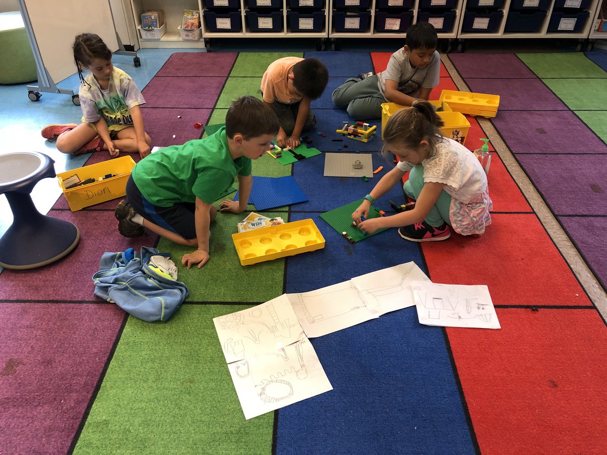 ms_sully_wfu's tweet photo. We’ve got a class full of engineers! The playground design team created a very thoughtful dream playground  @lisaUNCWmom @mthornton78 https://t.co/2X6UwGB2xr