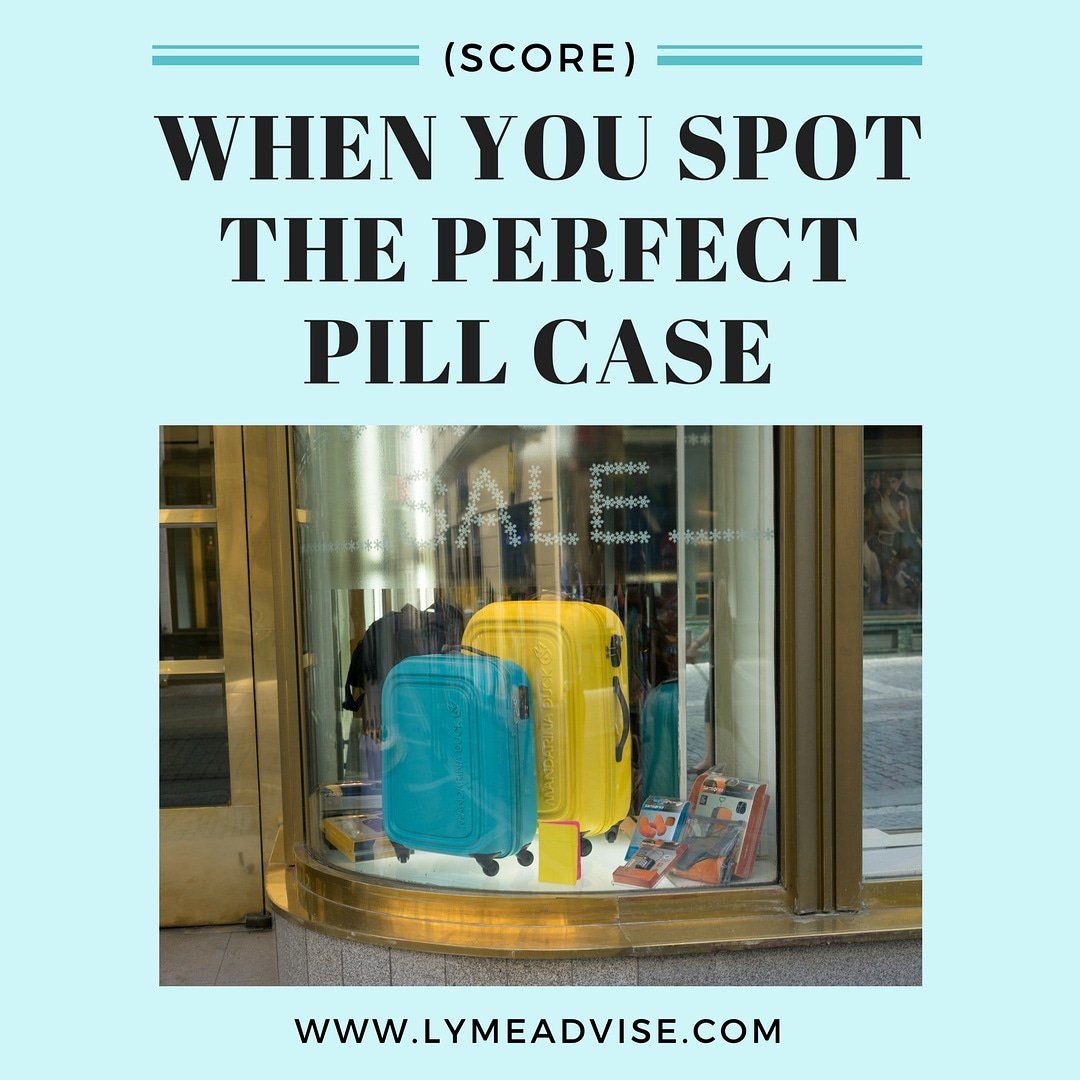 AdviseLyme's tweet image. 😂😂😂
.
.
.
#pill #pillcase #supplements #lyme #lymedisease #lymediseaseawareness #spoonie #awareness #lymeadvise #invisibledisability #lymedontkillmyvibe #strength #educate #medical #health #wellness #tick #advocate #chronicpain #chronicfatigue #chronicillness