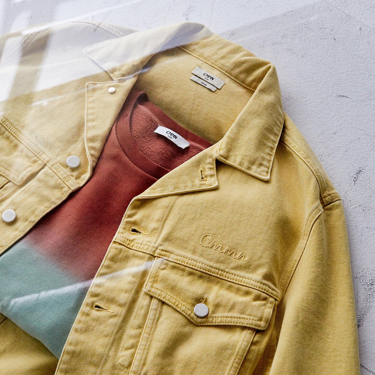SSENSE's tweet photo. . @CMMN_SWDN brings high quality London-based fabrications to an aesthetic inspired by youthful subcultures https://t.co/jcN7lWSh5M https://t.co/QS4vqRIFtO