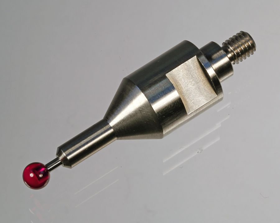 QMarkMfg's tweet photo. QMFARO-60a - M6 stylus with 6.0 mm diameter ruby sphere for Faro Arm CMM. #Manufacturing #technology #Additive #Lean #metrology #precisionmaufacturing #precisiontooling #Automotive #MedicalDevices #Aircraft #aerospace https://t.co/tLjl3jQJfk