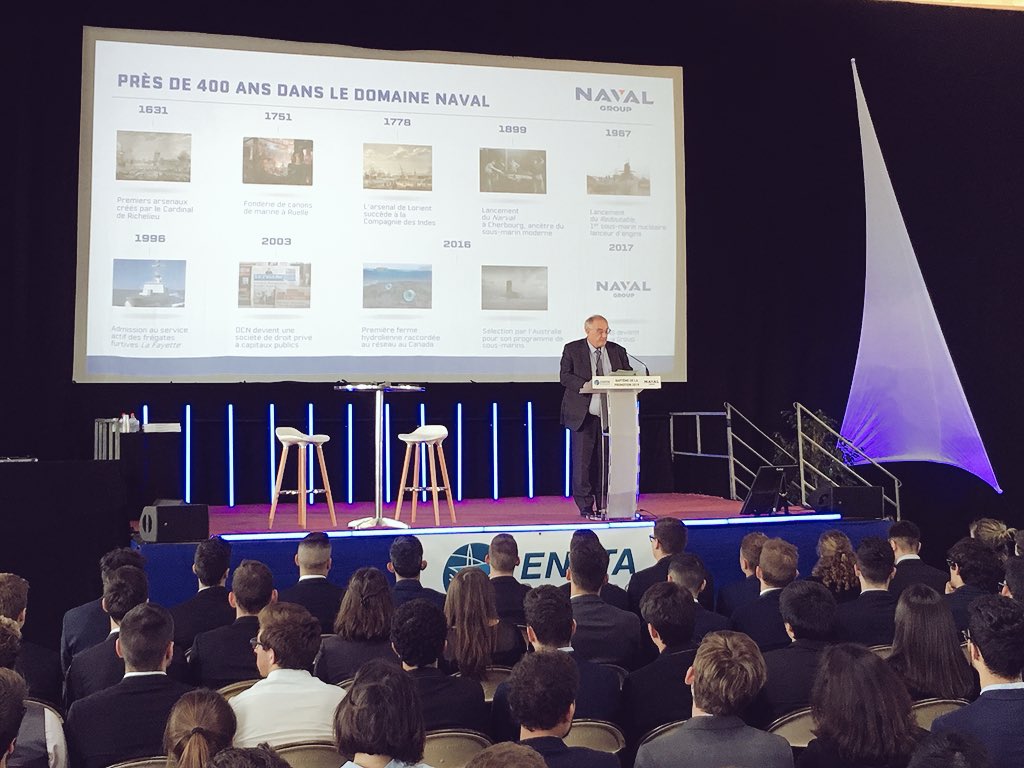 navalgroup's tweet photo. @navalgroup se réjouit du succès du premier laboratoire commun créé en 2015 avec l’ENSTA Bretagne, le laboratoire Gustave Zédé. Les deux entités poursuivent leurs recherches dans le domaine des performances mécaniques des systèmes navals.

#Recherche #Education #naval #ingénieur https://t.co/HUmROpksWK