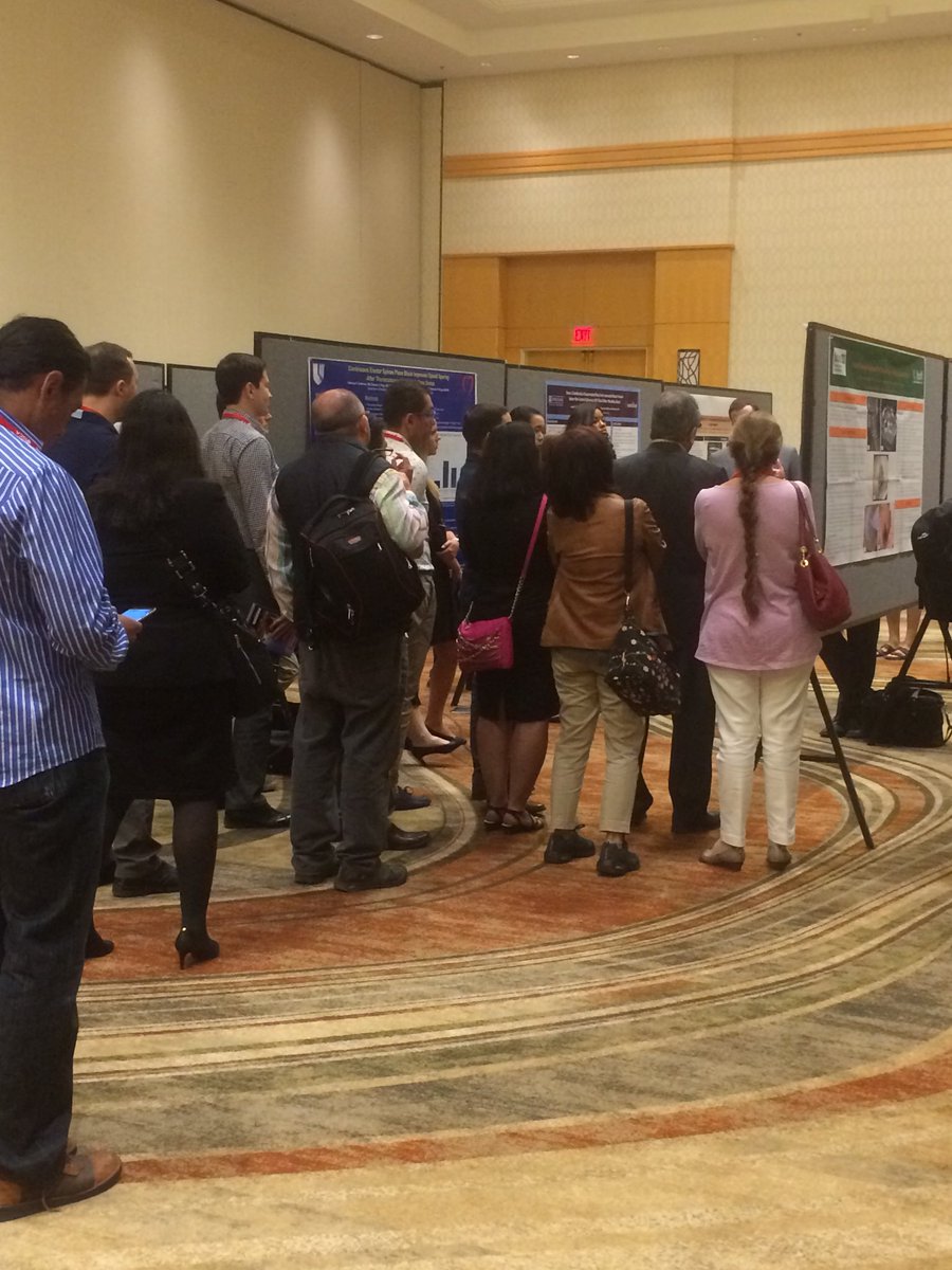 scahq's tweet photo. #SCA2018TAS is well underway! The Poster session ends at 2. Join us in Grand Sonoran F. https://t.co/ac9gUHjCeq